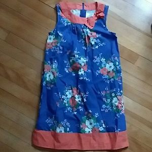 COPY - Floral dress Gymboree sz10 sleeveless RIGHT MEOW